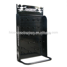 Black Pegboard Tabletop Metall Haken Zubehör Marketing Hanging Display Ständer für Mobile Zubehör